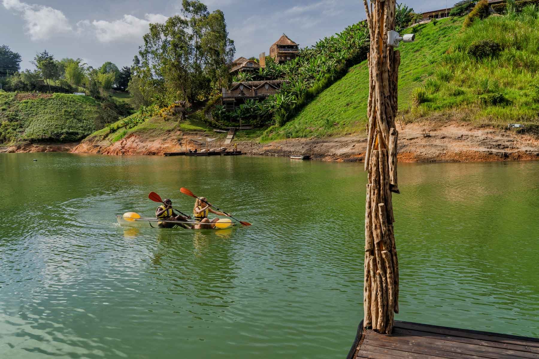 Transparent kayaks